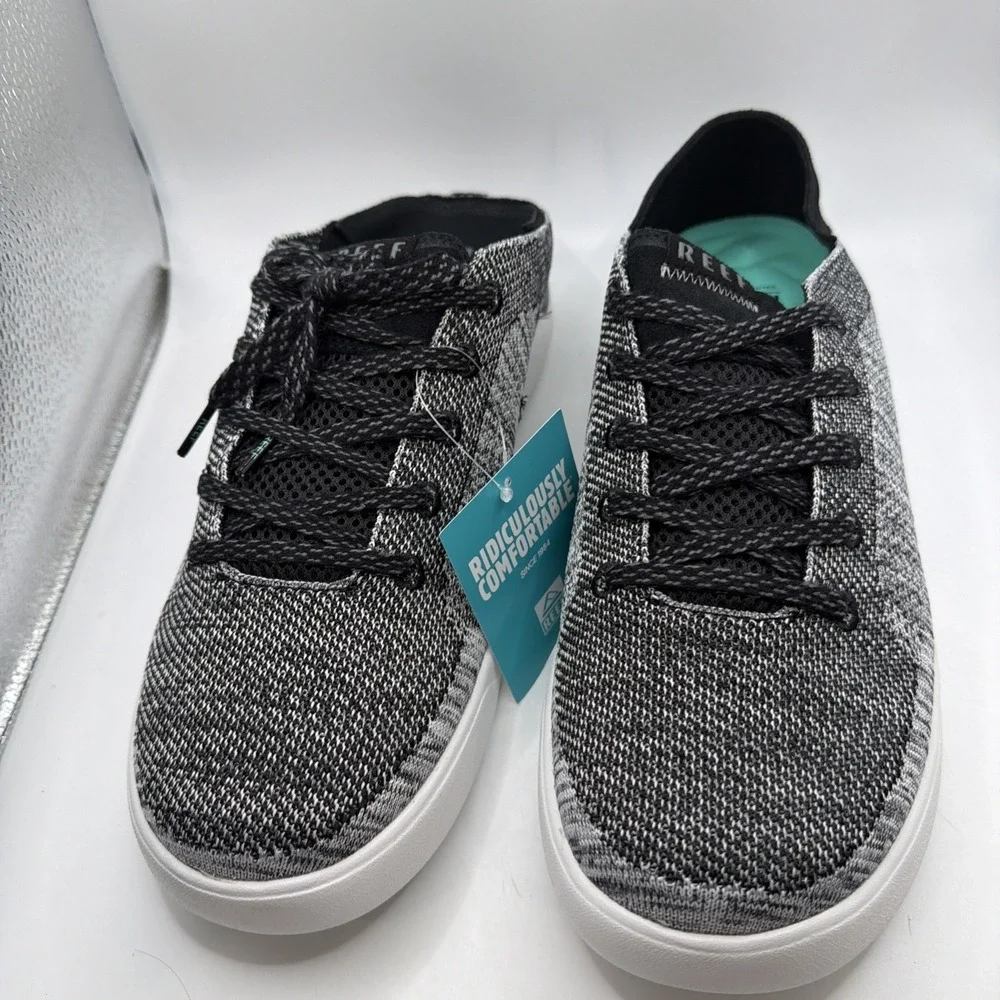 Reef Swellsole Neptune Shoes Mens Size 12 Charcoal Gray Light Comfort Sneaker
